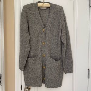Everlane Oversized Alpaca Cardigan